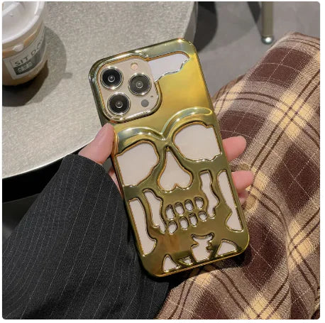 3D Skull Phone Case For I-Phone WEM Support (www.WEM.support)