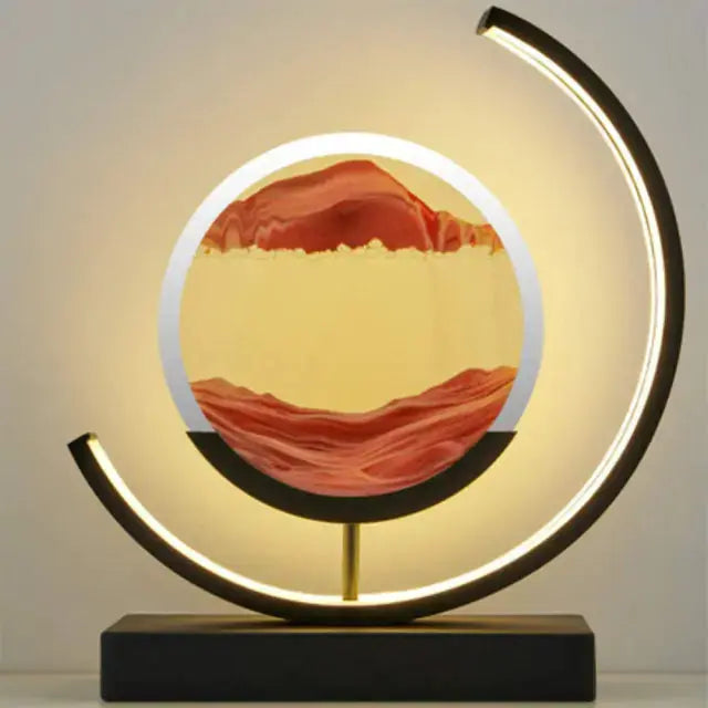 3D Quicksand Table Lamp this lamp is not only stylish but also durable. Perfect for adding a modern and artistic touch to your home or office decor My Store