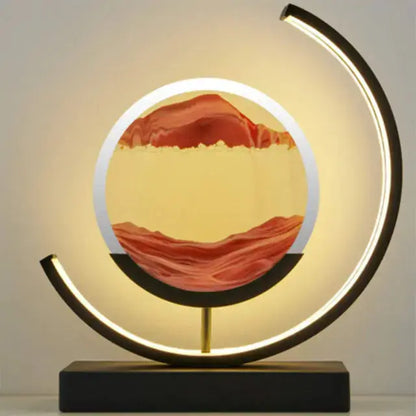 3D Quicksand Table Lamp this lamp is not only stylish but also durable. Perfect for adding a modern and artistic touch to your home or office decor My Store