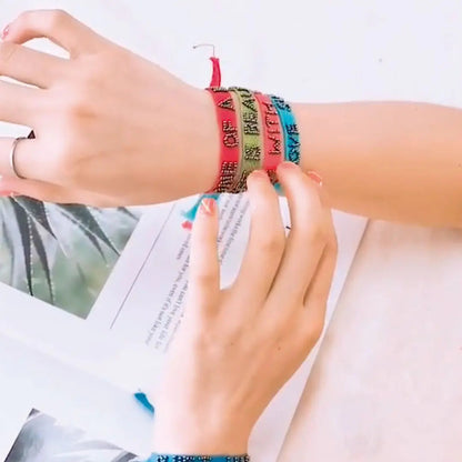 Talk-To-Me Bracelet: Love Is All WEM Support (www.WEM.support)