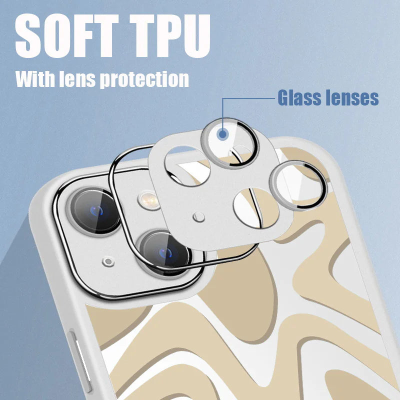Striped Graffiti Metal Protective Cover HejK.com