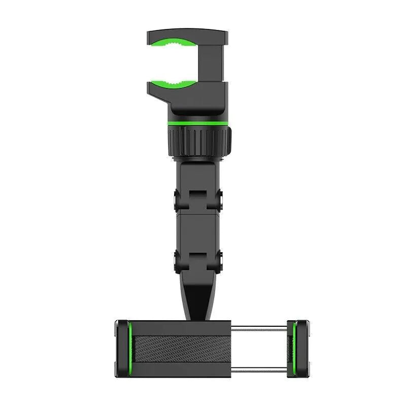 360° Car Rearview Mirror Rotation Adjustable Phone Holder Mount Multifunction WEM Support (www.WEM.support)