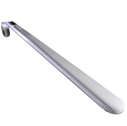 22in Extra Long Handle Shoe Horn Stainless Steel Metal Shoes Remover Shoehorn US WEM Support (www.WEM.support)