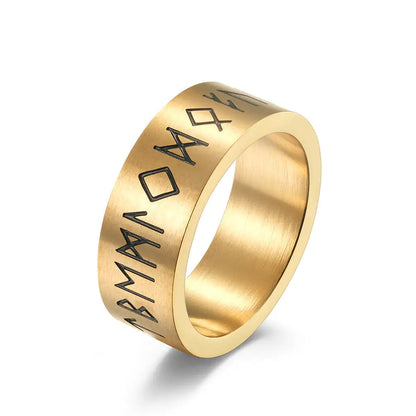 Titanium Steel Matte Brushed Ring Ring Men's And Women's Bracelets WEM Support (www.WEM.support)