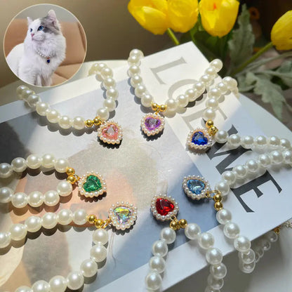 Vintage Charm Pet Crystal Necklace HejK.com Marketplace LLC