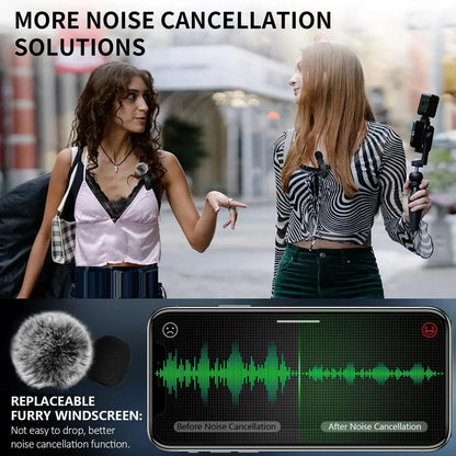 Wireless Lavalier Microphone Portable Solution For Mobile Recording WEM Support (www.WEM.support)