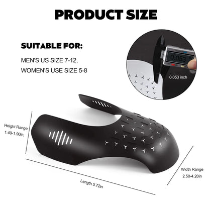 6 Pairs Shoe Boot Crease Preventers, Anti-Wrinkle Shoe Protectors Shoe Guards For Air Jordan Air Force, Shoe Creases Stoppers for Sneaker and Casual Shoes, for Men's US Size 7-12 Shoe Crease Protectors US My Store
