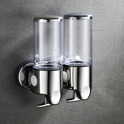 Wall-Mounted Shampoo & Shower Gel Dispenser WEM Support (www.WEM.support)