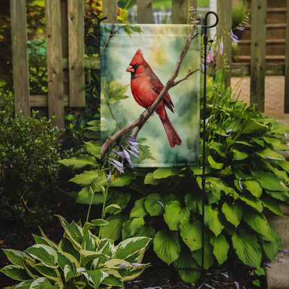 West Virginia Northern CardInal Garden Flag WEM Support (www.WEM.support)