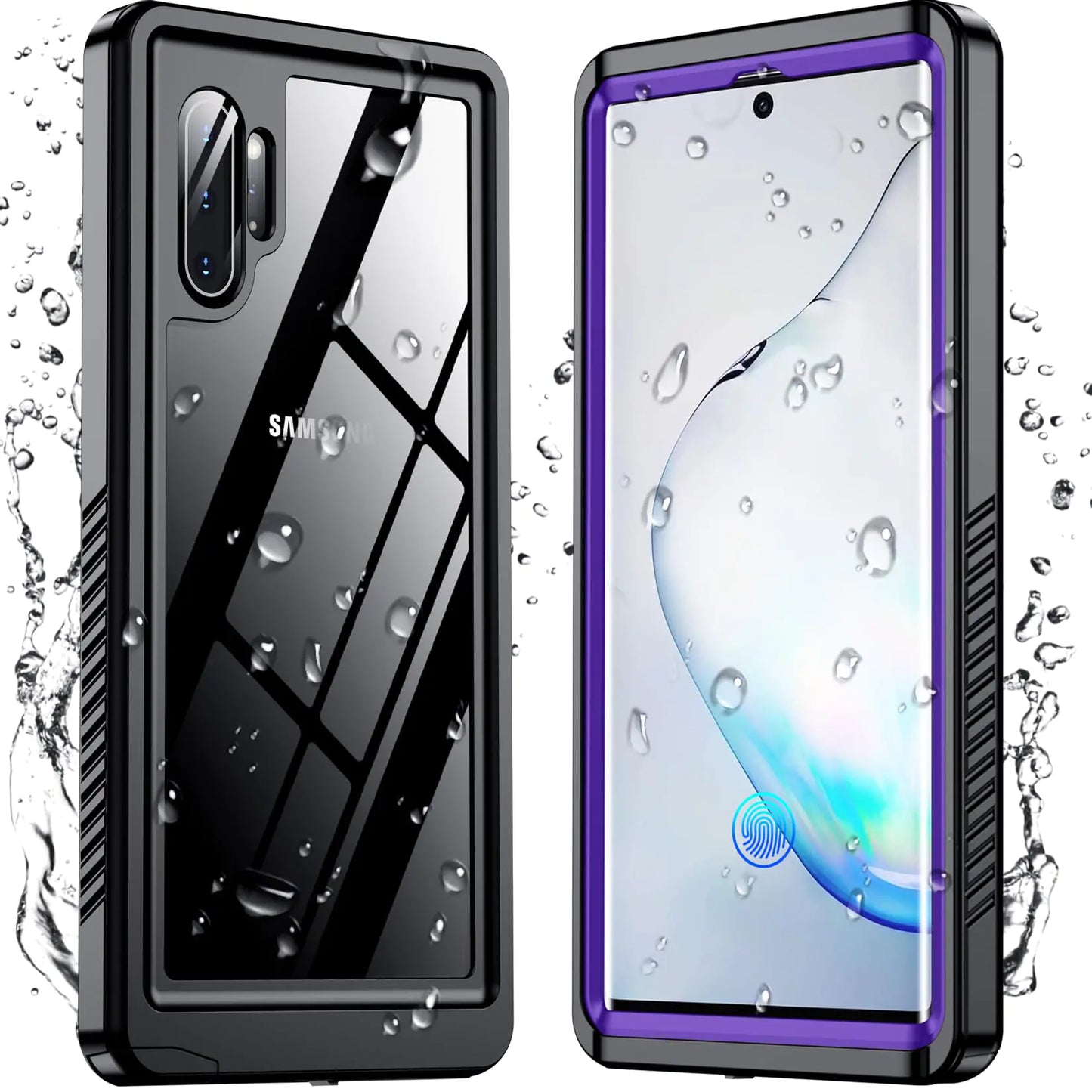 Temdan Crystal Clear Designed for Samsung Galaxy S23 Case,[Anti-Yellowing][Military Grade Drop-Proof] Slim Fit Soft TPU + PC Shockproof Case-Clear