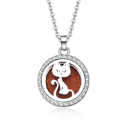 10 Styles Aroma Oil Diffuser Perfume Necklace WEM Support (www.WEM.support)