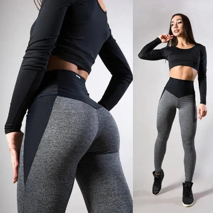 Star Fit Patchwork Trainingsleggings WEM Support (www.WEM.support)