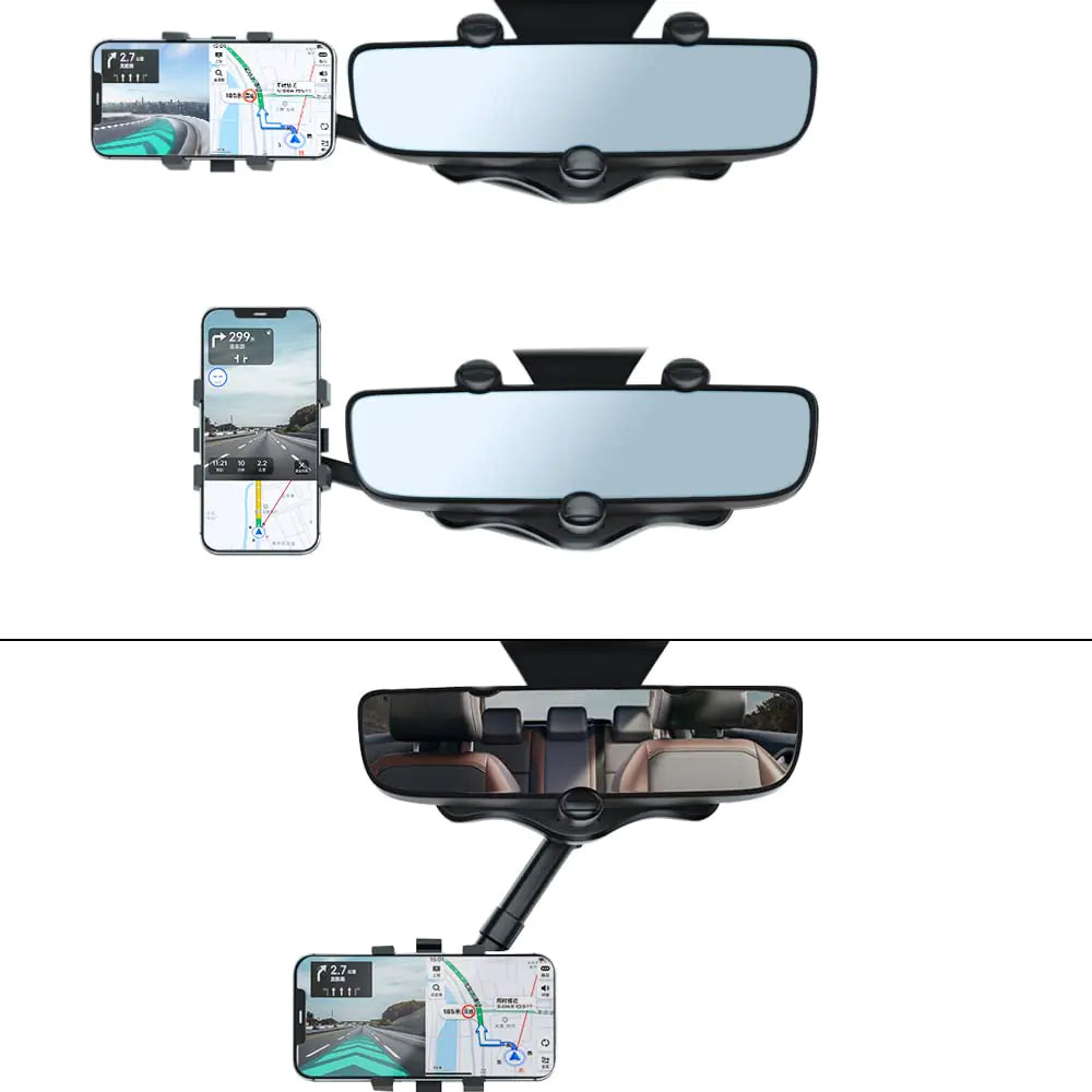 Universal Clip Car Phone Holder WEM Support (www.WEM.support)