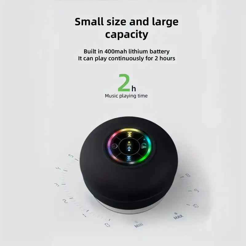 Waterproof Bluetooth Speaker WEM Support (www.WEM.support)
