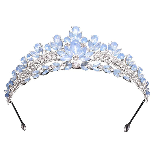 Yunyue Light Blue Crystal Sweet 16 Tiara HejK.com Marketplace LLC