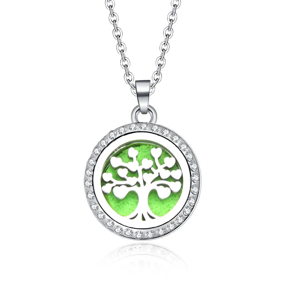 10 Styles Aroma Oil Diffuser Perfume Necklace WEM Support (www.WEM.support)