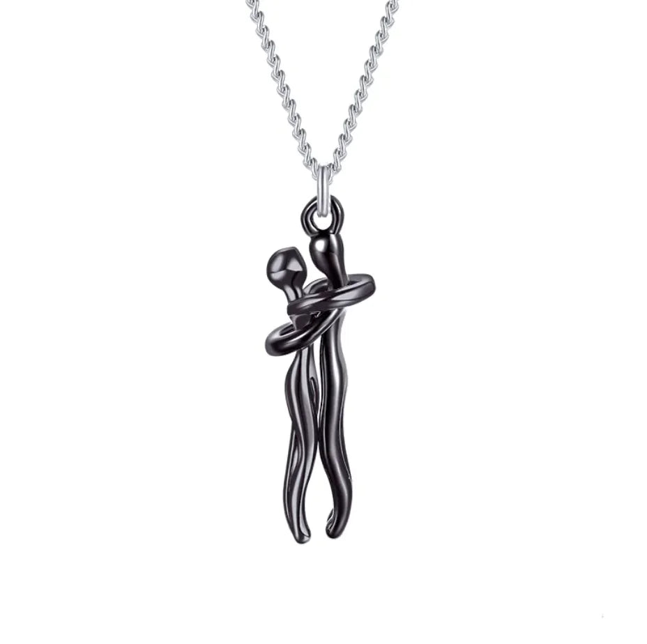 Affectionate Hug Pendant Necklace HejK.com