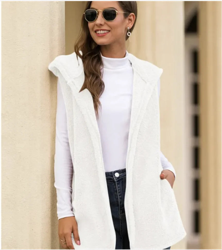 Stylish Pocket Blouse Vest Jacket WEM Support (www.WEM.support)