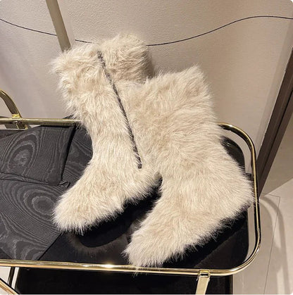 Velvet Winter Snow Boots WEM Support (www.WEM.support)