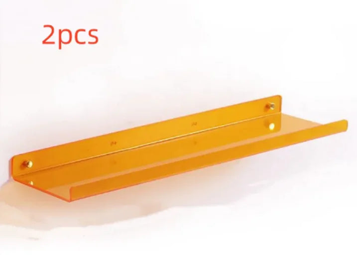 Wall-Mounted Color Storage Shelf HejK.com