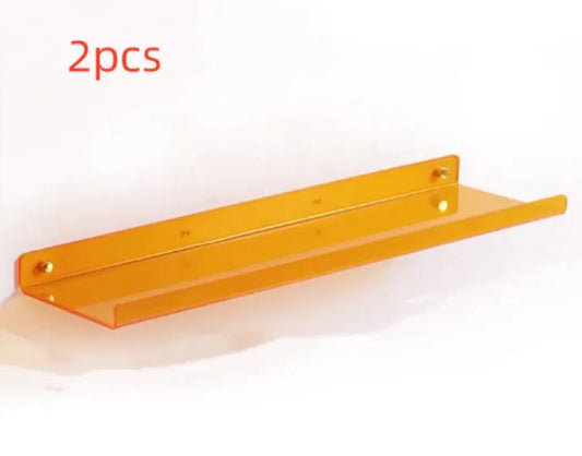 Wall-Mounted Color Storage Shelf HejK.com