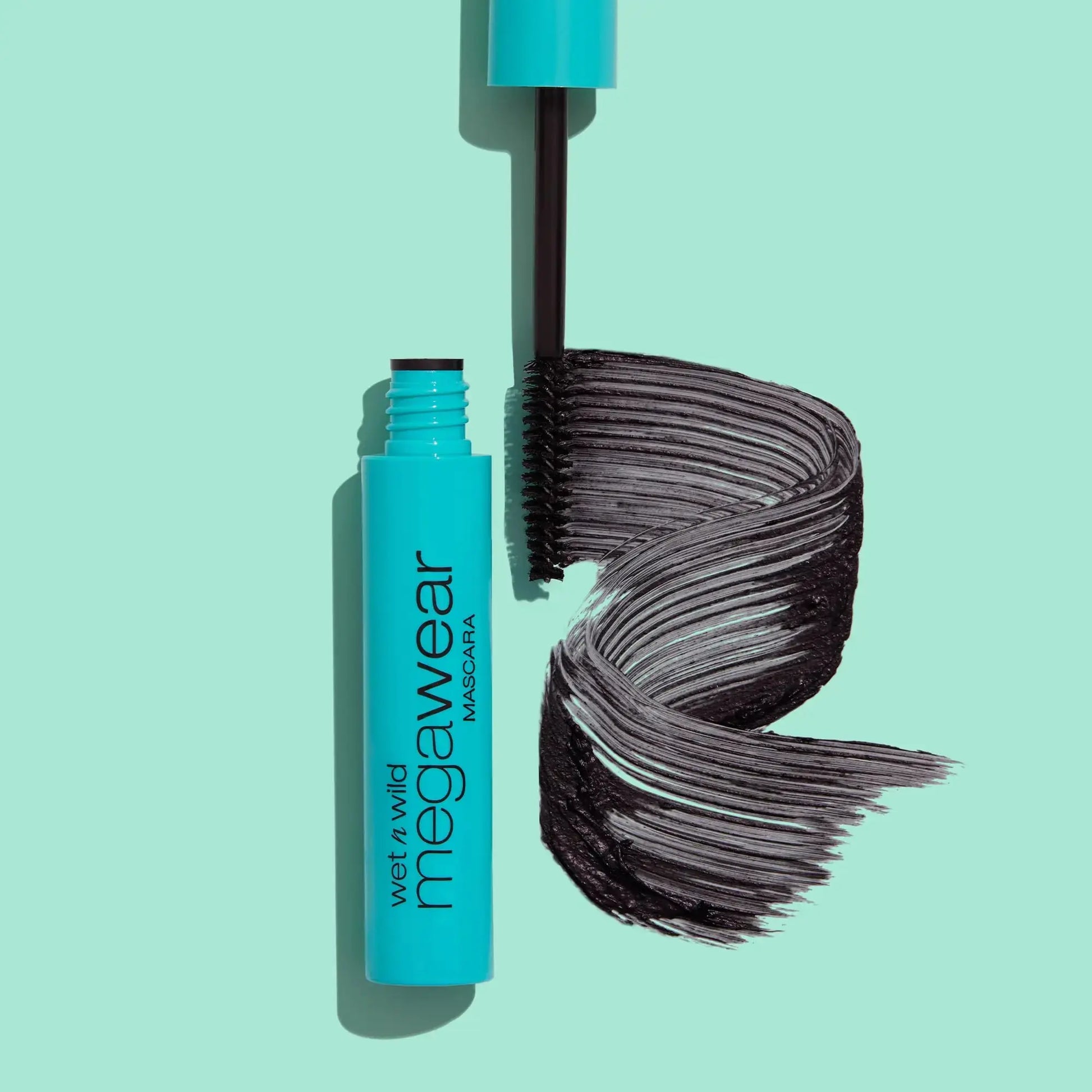 wet n wild Enhance and Define Megawear Mascara, Gentle Gel Volumizing Formula that Promotes Full & Healthy Lashes, Enriched with Soy Protein & Panthenol, Cruelty-Free & Vegan - Black My Store