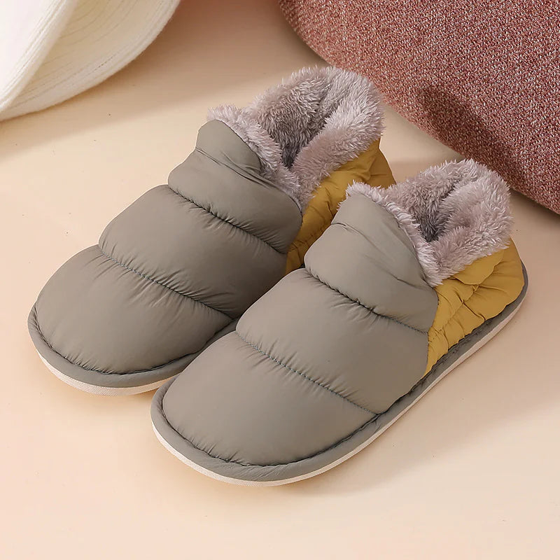 Winter Velvet-Lined Rainproof Shoes WEM Support (www.WEM.support)
