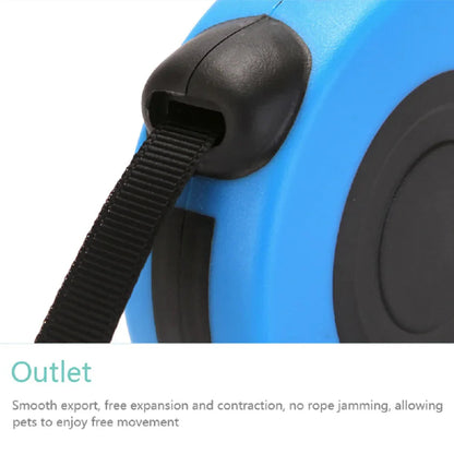 16.5FT Automatic Retractable Dog Leash Pet Collar Automatic Walking Lead Free US WEM Support (www.WEM.support)