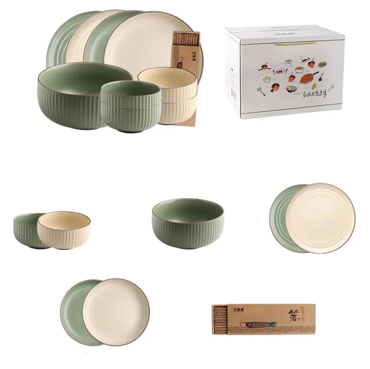 Tableware Bowl And Dish Set