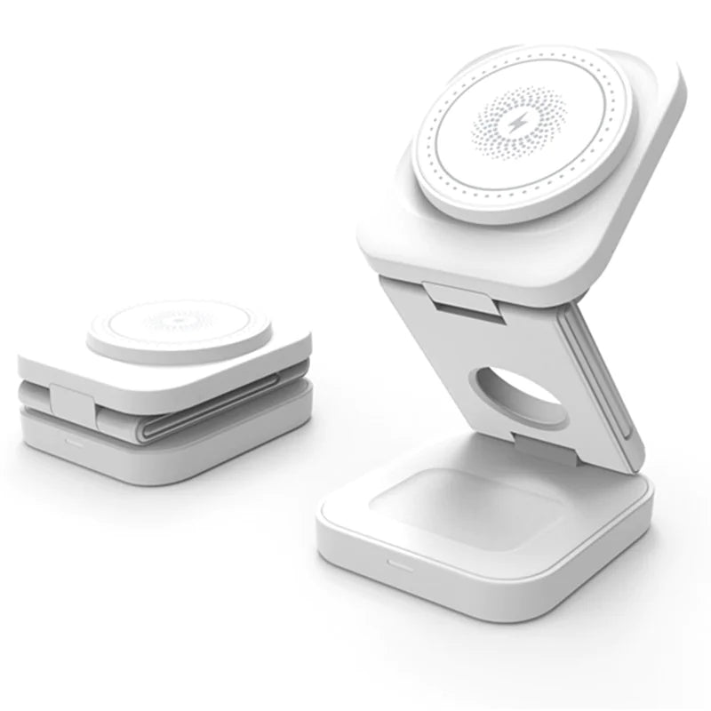 3 IN 1 FOLDABLE WIRELESS CHARGER WEM Support (www.WEM.support)