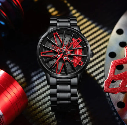 3D Hollow Kini Car Quartz Watch WEM Support (www.WEM.support)
