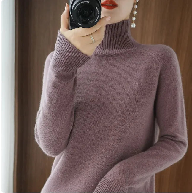 Stand Collar Pullover Sweater WEM Support (www.WEM.support)