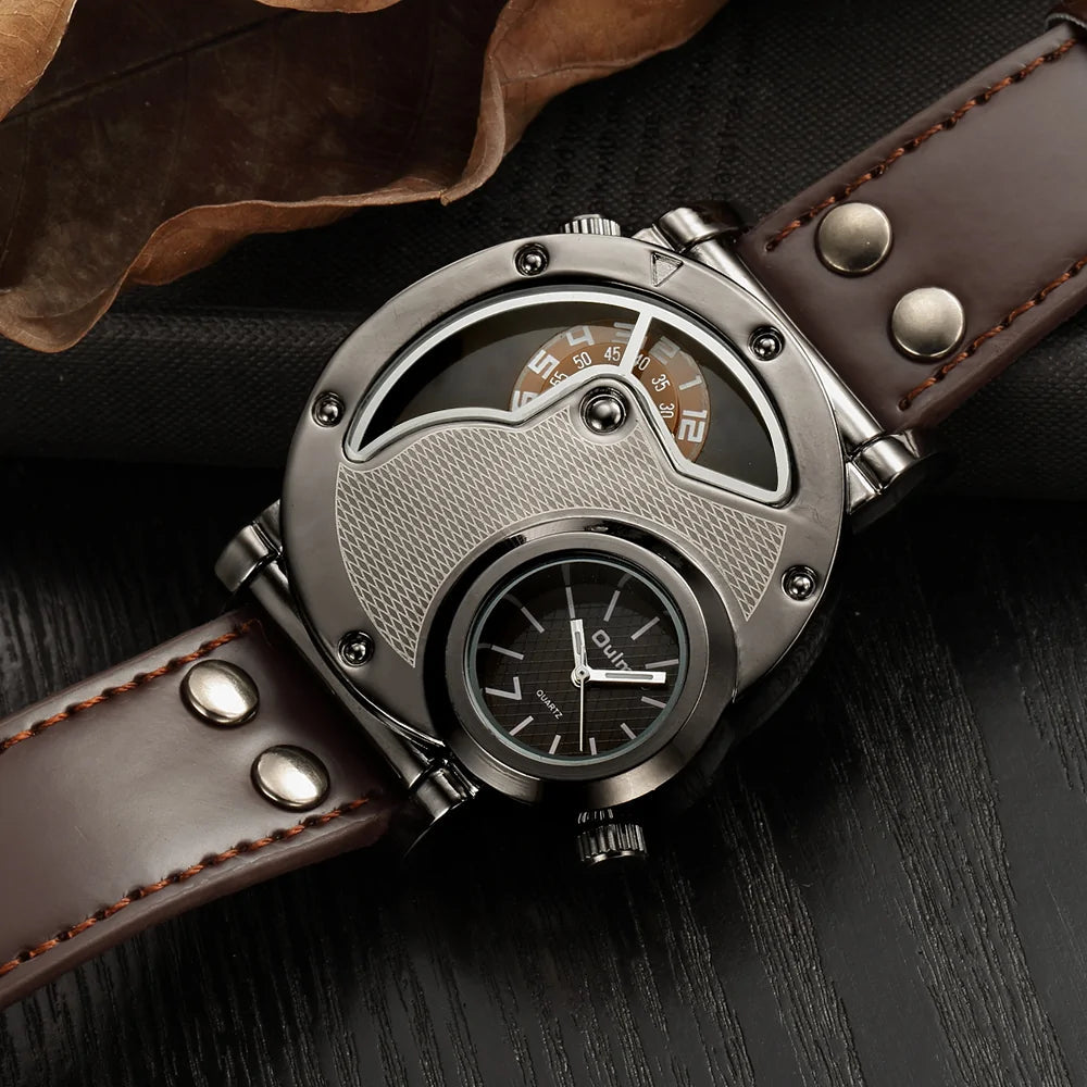 Two Time Zone Sports Wristwatch WEM Support (www.WEM.support)