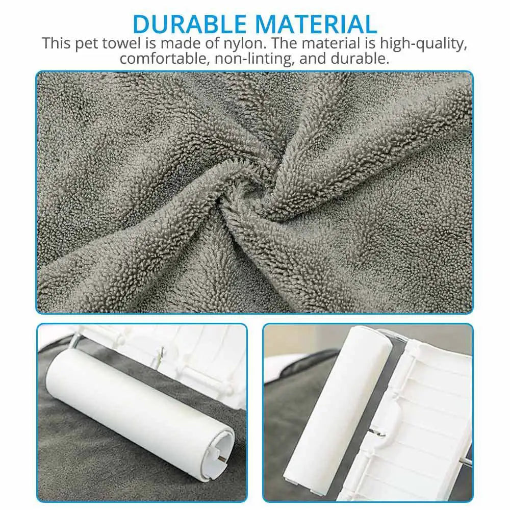 Super Absorbent Dog Bathrobe Towel HejK.com