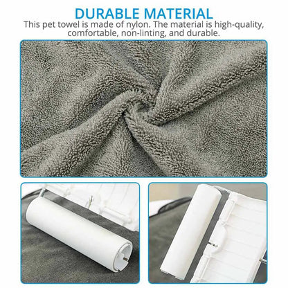 Super Absorbent Dog Bathrobe Towel HejK.com