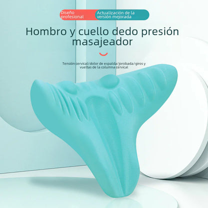 Travesseiro de Tração e Massagem Cervical