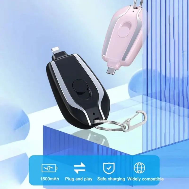 ZapChargez KeyChain Charger WEM Support (www.WEM.support)