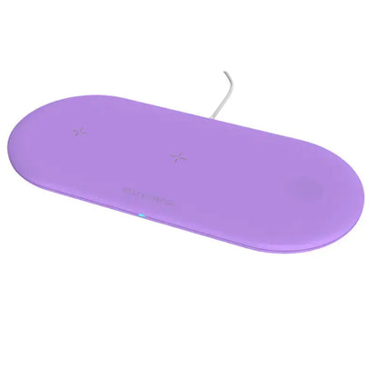 3 in 1 Multi Device Qi Wireless Fast Charger Say goodbye to tangled cords and slow charging times with the 3 in 1 3 in 1 Wireless Charger Multi Device Qi Wireless Fast Charger - the must-have accessory for all your charging needs. My Store