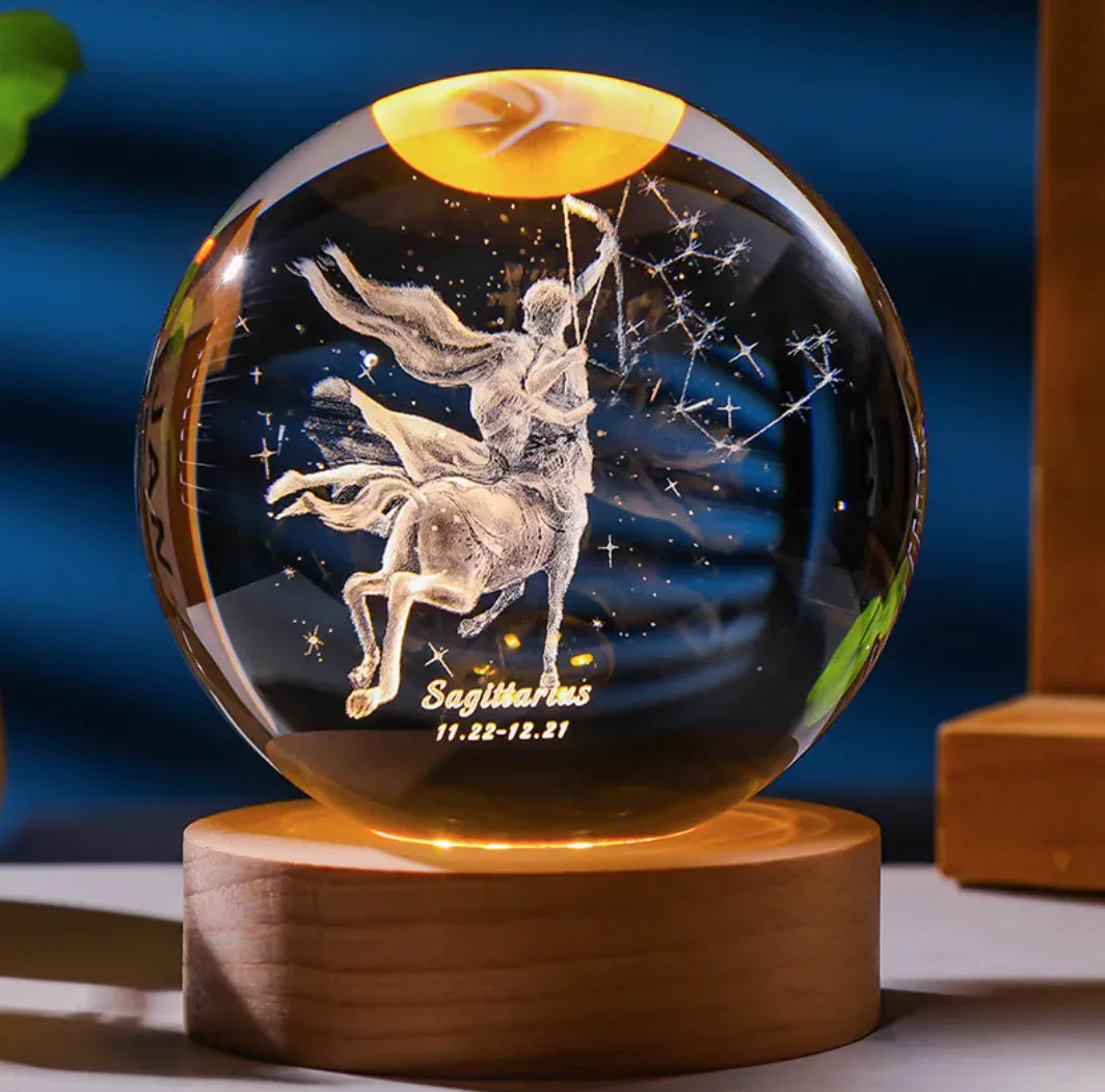 3D Constellation Crystal Night Light WEM Support (www.WEM.support)