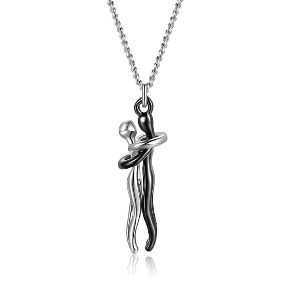 Affectionate Hug Pendant Necklace HejK.com