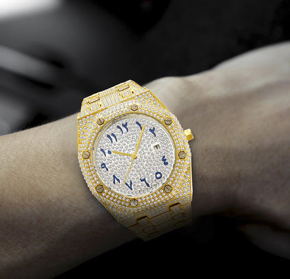 Waterproof Calendar Quartz Watch WEM Support (www.WEM.support)