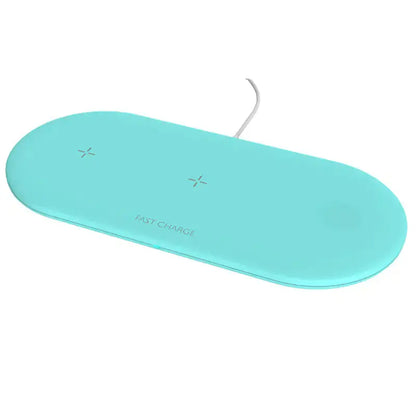 3 in 1 Multi Device Qi Wireless Fast Charger Say goodbye to tangled cords and slow charging times with the 3 in 1 3 in 1 Wireless Charger Multi Device Qi Wireless Fast Charger - the must-have accessory for all your charging needs. My Store