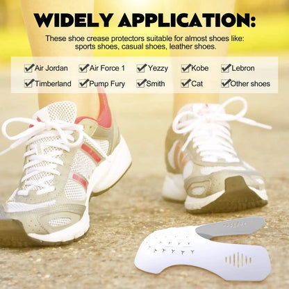 6 Pairs Shoe Boot Crease Preventers, Anti-Wrinkle Shoe Protectors Shoe Guards For Air Jordan Air Force, Shoe Creases Stoppers for Sneaker and Casual Shoes, for Men's US Size 7-12 Shoe Crease Protectors US My Store
