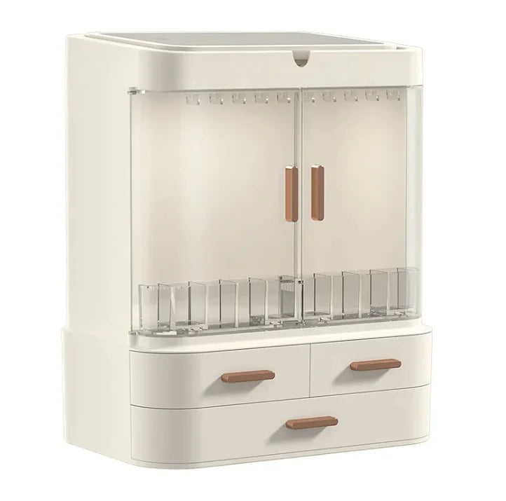 Ultimate LED Vanity Organizer with Mirror HejK.com Marketplace LLC