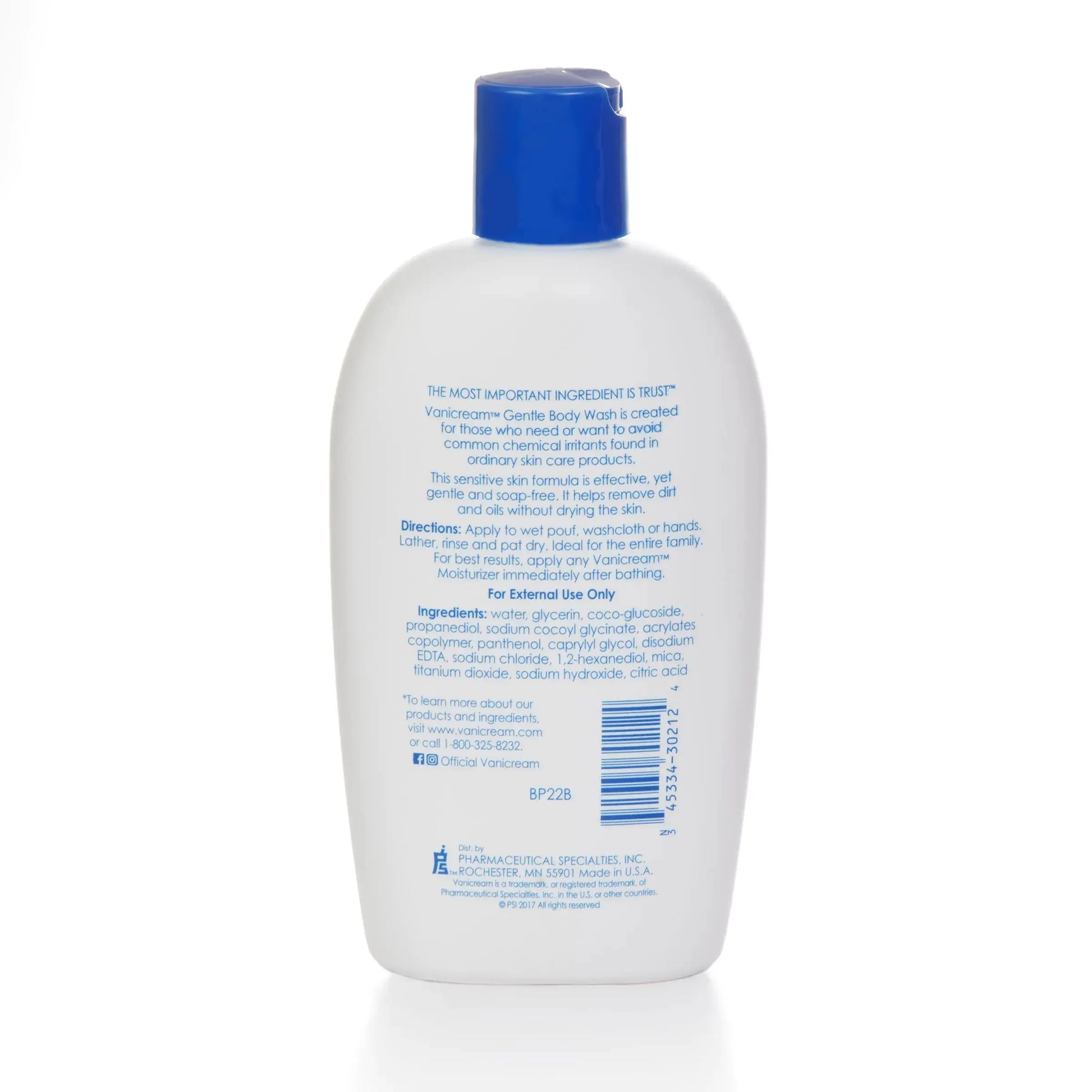 Vanicream Gentle Body Wash -12 fl oz - Formulated Without Common Irritants for Those with Sensitive Skin My Store
