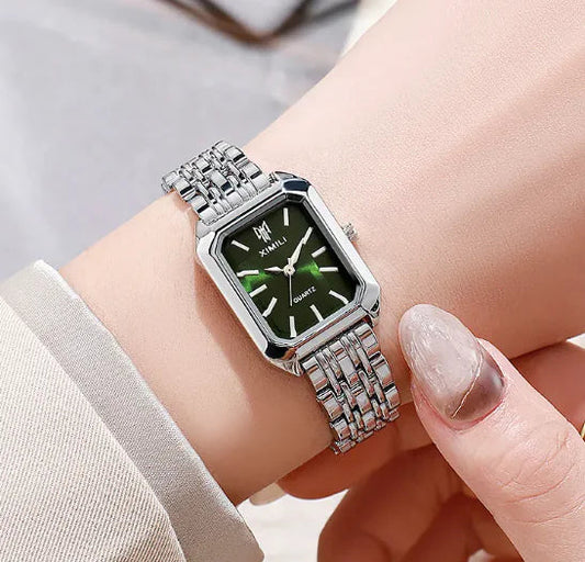 Square Steel Strap Women's Watch HejK.com