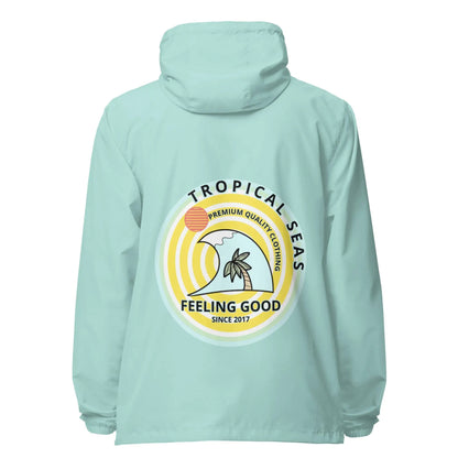 Women's Lightweight Zip Up Dreamland Windbreaker WEM Support (www.WEM.support)