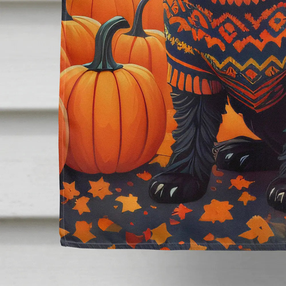 Affenpinscher Fall House Flag WEM Support (www.WEM.support)