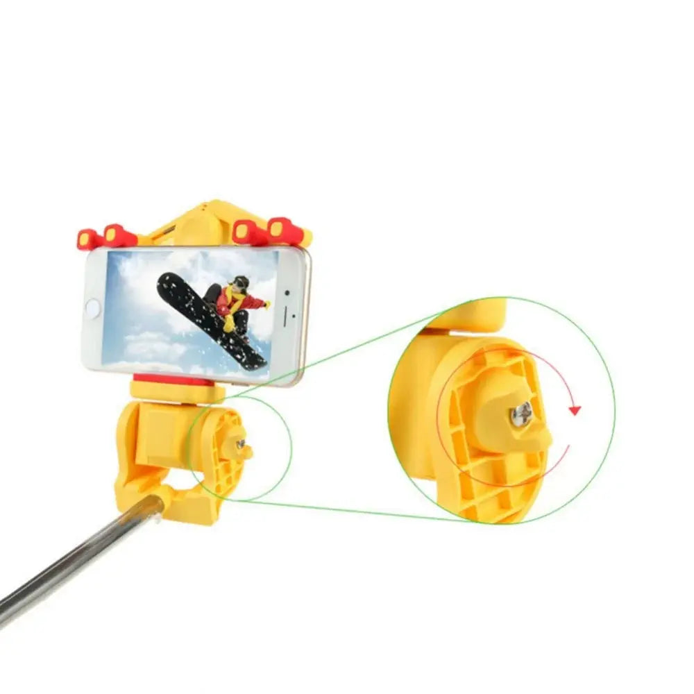 360 Rotation Selfie Stick   This innovative device allows you to rotate your phone a full 360 degrees to get the perfect shot every time. Whether you're taking a solo selfie or a group photo, this selfie stick has you covered. My Store