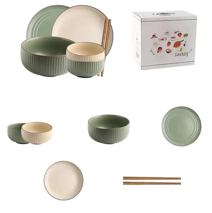 Tableware Bowl And Dish Set